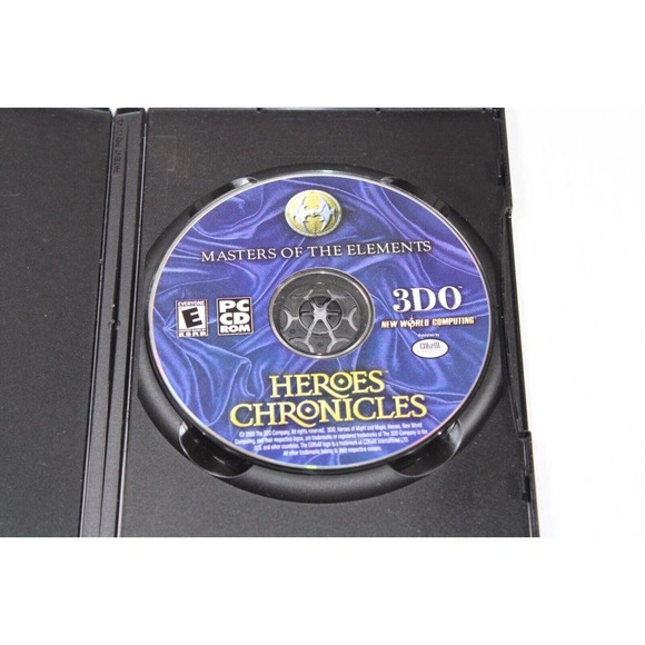 Heroes Chronicles - Masters of the Elements PC CD-ROM 3DO ~ Disc Only - Picture 1 of 6